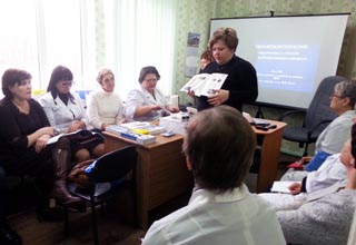 Специалисты компании «СиЭс Медика Нижняя Волга» в своих презентациях продемонстрировали работу приборов OMRON