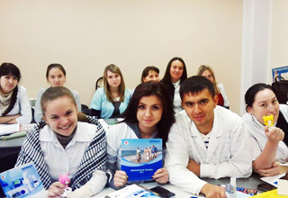  19 сентября 2014 года в Челябинске прошла лекции для педиатров-интернов на тему: «Ингаляционная терапия при заболеваниях дыхательной системы»