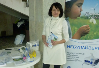 Компания «СиЭс Медика Башкортостан» в рамках выставки разместила свой стенд, который посещали разнопрофильные специалисты