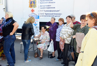 С 8 по 12 сентября 2014 года в Брянске прошла Социальная акция «Профилактика диабета — основа здоровья нации»