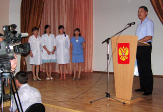 Международный день медицинской сестры торжественно отметили 12 мая в Астрахани