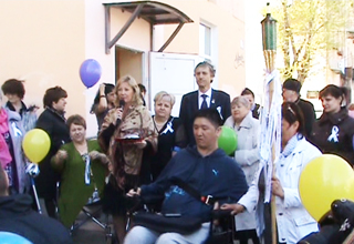 В апреле 2012 года в Твери прошел день защиты инвалидов