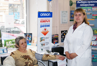 Всероссийская акция: «Узнайте свое артериальное давление» в Иркутске