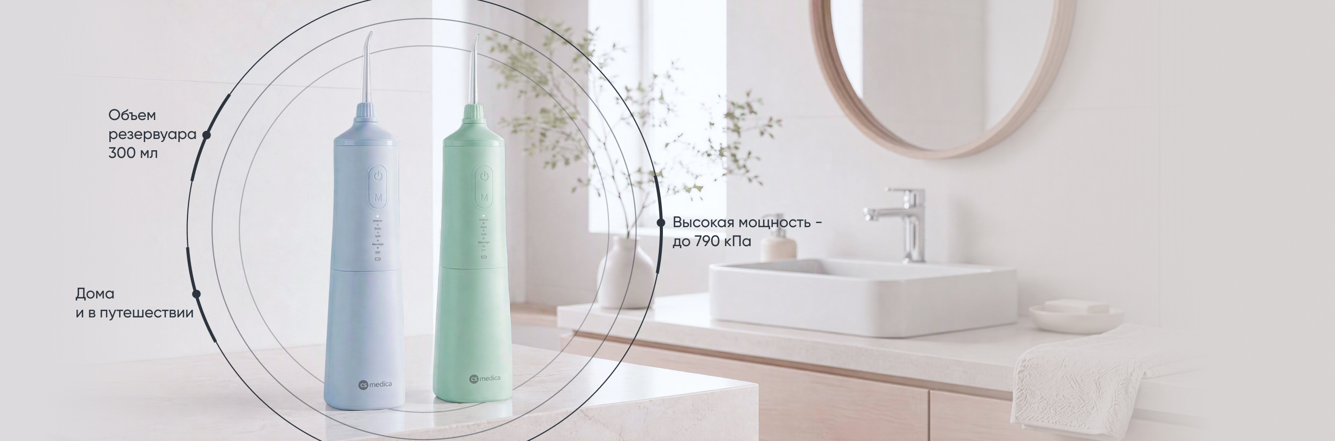 Ирригатор CS Medica CS-9 Comfort 