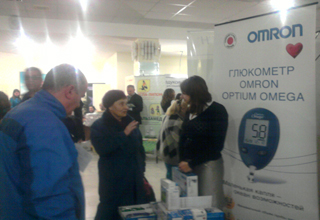 OMRON на конференции по диабетологии, прошедшей в Ростове-на-Дону