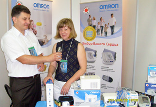 Продукция OMRON была широко представлена на выставке