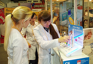Стоматологическая продукция CS Medica на выставке в Волгограде