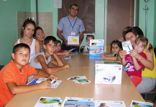 OMRON на астма-школе в Астрахани