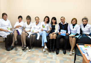 6 декабря 2013 года в Астрахани прошел круглый стол с врачами-терапевтами городской клинической больницы №2 им. Братьев Губиных