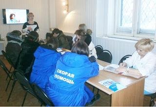 Образовательная встреча по пикфлоуметрии для работников Скорой помощи Тольятти