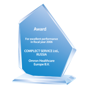 2006 Лучший дилер OMRON Healthcare в Европе