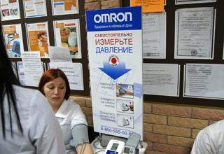 OMRON на Дне здоровья в Ставрополе