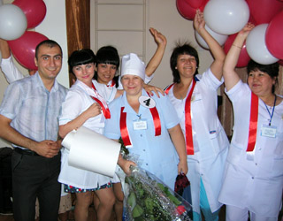 Участницы поблагодарили компанию «СиЭс Медика Астрахань» за презентованную качественную медицинскую технику