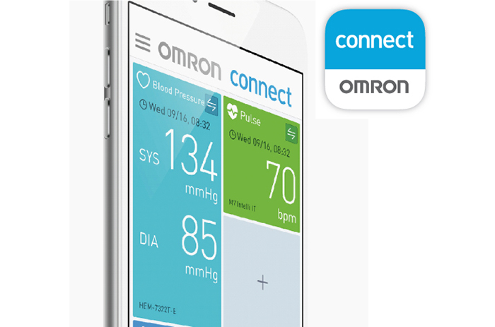 Мобильное приложение OMRON connect для планшетов и смартфонов