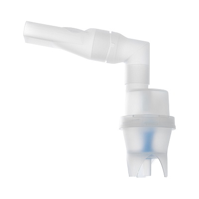 
                Небулайзер OMRON Neko Kat (KRU) голубой, небулайзерная камера с загубником