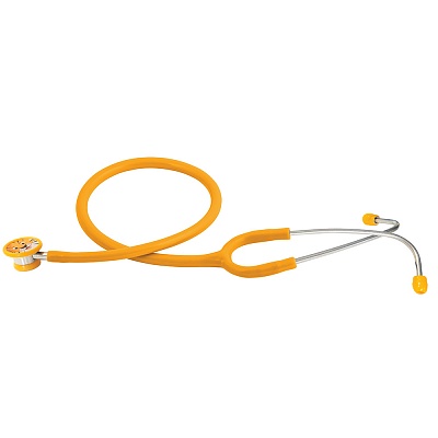 
                Стетофонендоскоп CS Medica CS-401 Baby, анатомические дужки оголовья повышают уровень звукоизоляции и создает дополнительный комфорт в использовании