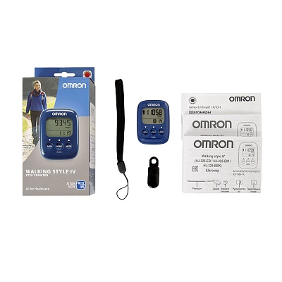 
                Шагомер OMRON Walking Style IV (HJ-325-EB), синий
