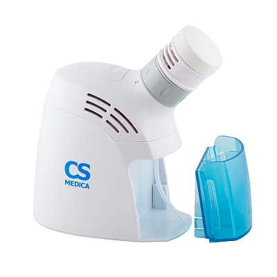 
                Ингалятор паровой CS Medica AERObreeze CS-001, прибор и резервуар с двумя отсеками