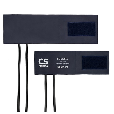 
                Тонометр механический CS Medica CS-106 Kids 2, в комплект входят 2 манжеты без фиксирующего кольца