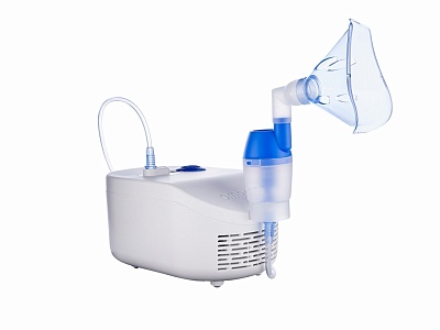 
                Небулайзер OMRON C25 с назальным душем, небулайзерная камера с маской