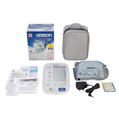 
                Тонометр OMRON M6, универсальная веерообразная манжета, (22-42 см)