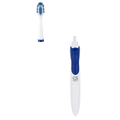 
                Электрическая звуковая зубная щетка CS Medica CS-9630-H, можно чистить зубы прямо во время водных процедур