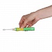 
                    Электрическая звуковая зубная щетка CS Medica CS-562 Junior зеленая, нескользящая рукоятка