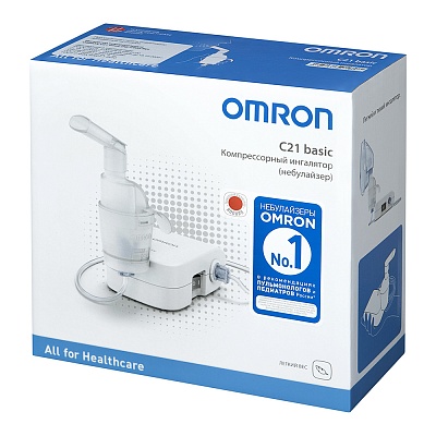 
                Компрессорный небулайзер OMRON C21 basic, коробка прибора