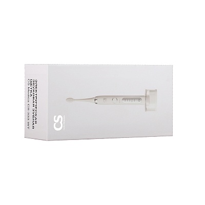 
                Электрическая звуковая зубная щетка CS Medica CS-333-WT, белая, коробка
