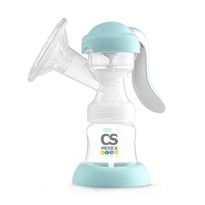 
                Молокоотсос ручной СS Medica KIDS CS-43, имеет две фазы сцеживания