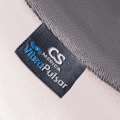 
                Беспроводная роликовая массажная подушка для шеи CS Medica VibraPulsar CS-cr4 DUALRELAX, подушка отличается компактностью, легкостью и низким уровнем шума