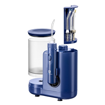 
                Ирригатор полости рта CS Medica AquaPulsar CS-10 PRESTIGE, синий, подходит для семейного использования