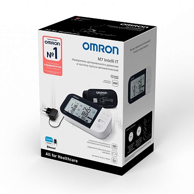 
                Тонометр OMRON M7 Intelli IT, коробка