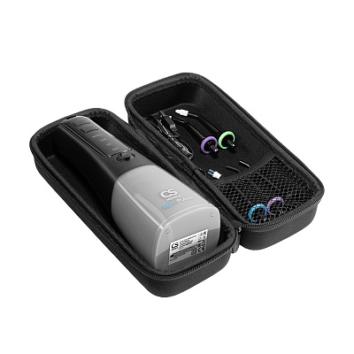 
                Портативный ирригатор полости рта CS Medica AquaPulsar CS-8 Elite, черный, комплектуется чехлом в твердом корпусе для хранения и поездок