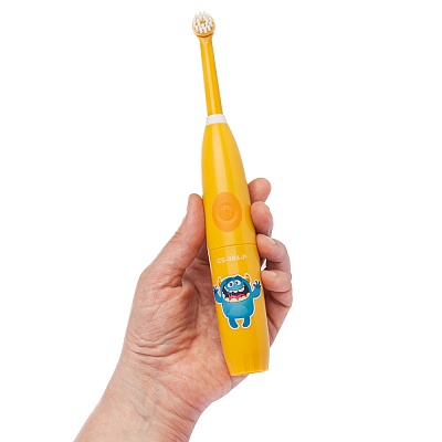 
                Электрическая зубная щетка CS Medica KIDS CS-464-P, Наличие таймера поможет приучить ребенка к равномерному очищению всех участков полости рта