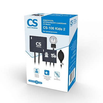 
                Тонометр механический CS Medica CS-106 Kids 2, коробка