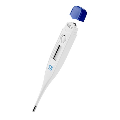 
                Термометры электронные медицинские CS Medica CS-91, до года работы на 1 элементе питания (при измерении 3 раза в день)