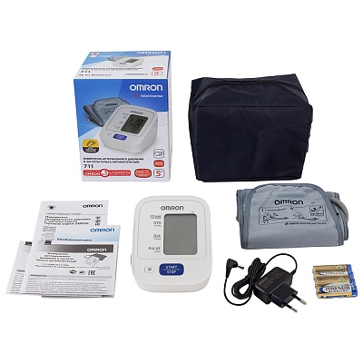 
                Тонометр OMRON 711, комплект поставки
