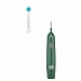
                    Электрическая зубная щетка CS Medica CS-20040-H FLORA зеленая, батарейки работают до 120 дней при использовании 2 раза в день по 2 минуты