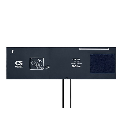 
                Манжета взрослая CS Medica CS-С106L (34–50 см)