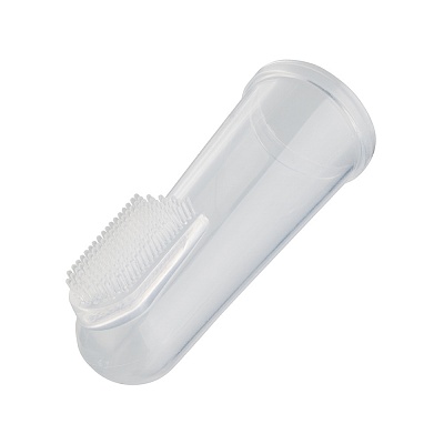 
                Силиконовая зубная щетка на палец CS Medica KIDS CS-502