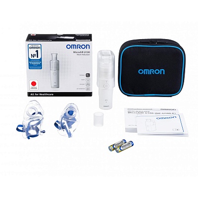 
                Небулайзер ультразвуковой OMRON NE-U100, комплект поставки