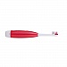 
                    Электрическая зубная щетка CS Medica CS-465-W, красная, прибор имеет съемную насадку