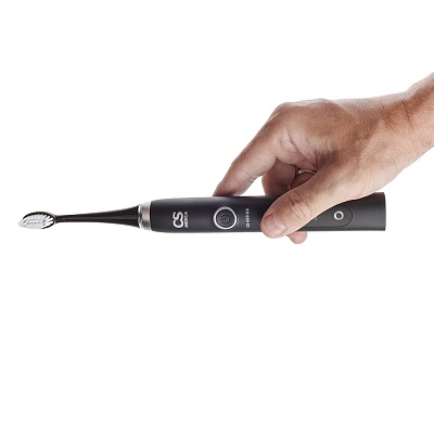 
                Электрическая звуковая зубная щетка CS Medica CS-333-BK, черная