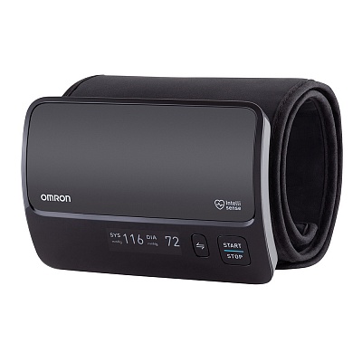 
                Тонометр OMRON EVOLV,  умная манжета обеспечивает равномерное распределение давления по всей окружности плеча