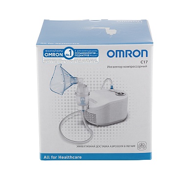 
                Небулайзер OMRON C17, коробка прибора