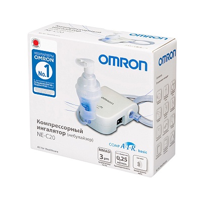 
                Небулайзер OMRON C20, коробка