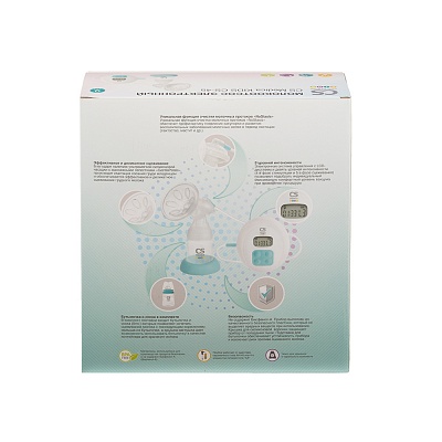 
                Молокоотсос электронный CS Medica KIDS CS-45, коробка