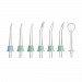 
                    Ирригатор полости рта портативный CS Medica AquaPulsar CS-9 Comfort ZERO GREEN, 7 сменных насадок: 3 стандартные насадки, 1 ортодонтальная для ухода за брекетами, 1 пародонтальная для чувствительных десен, 1 пучковая для очищения имплантов, мостов и корон