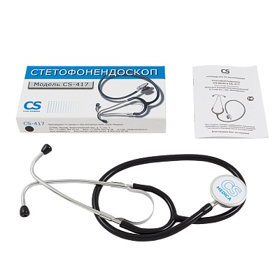 
                Стетофонендоскоп CS-417 черный